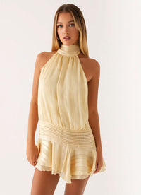 Eabha Ruffle Mini Dress
