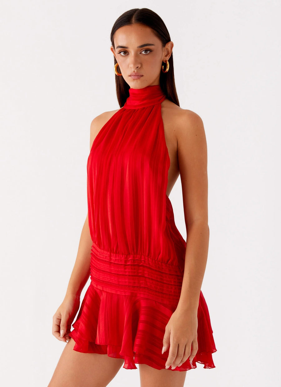Eabha Ruffle Mini Dress