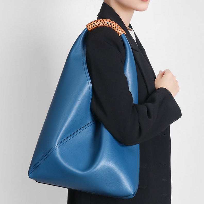 Sienna Slouchy Top Handle Bag in Charcoal