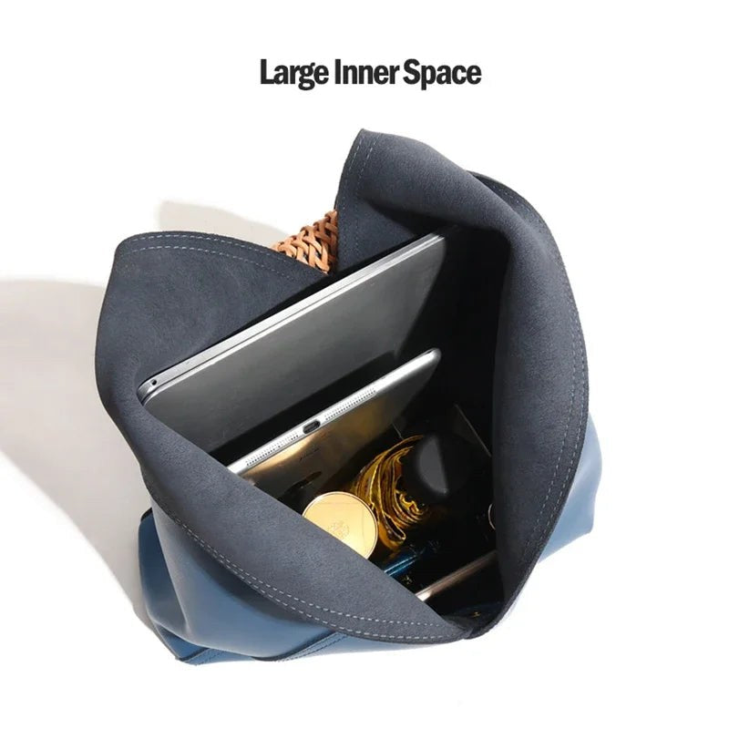 Sienna Slouchy Top Handle Bag in Charcoal