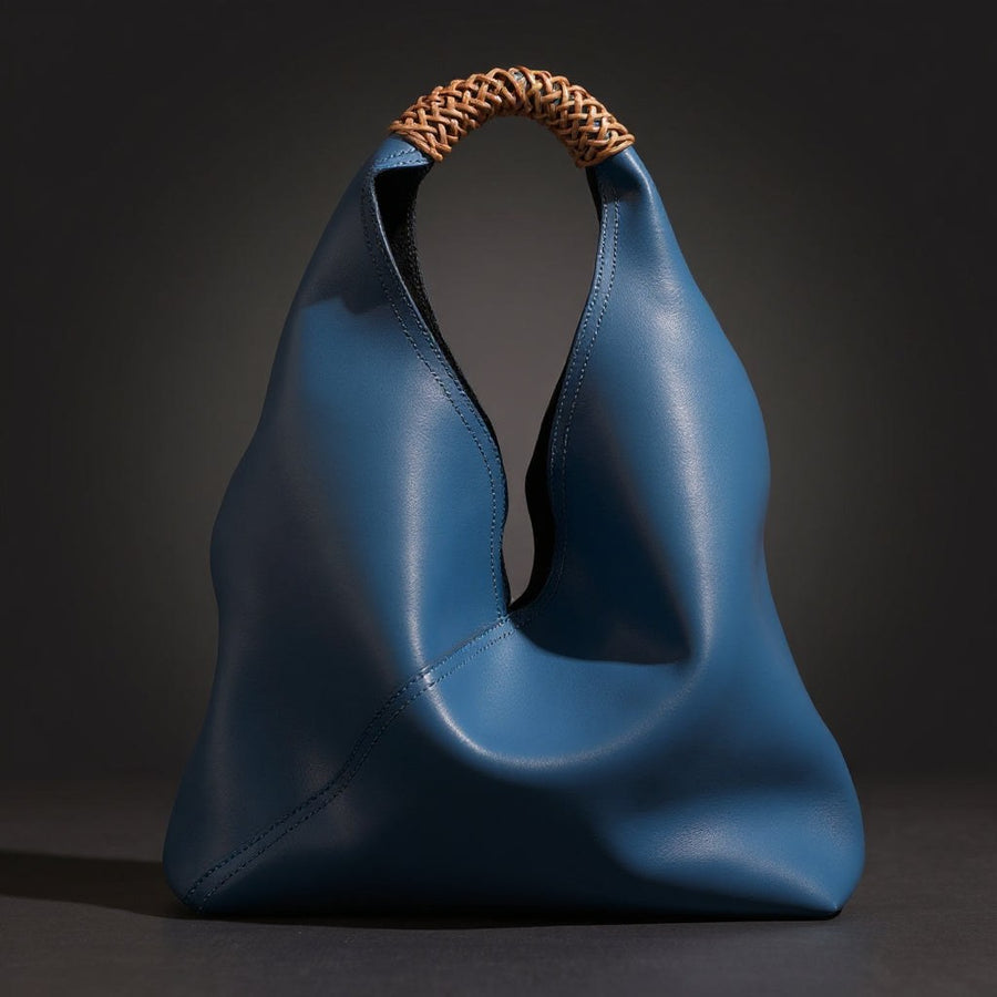 Sienna Slouchy Top Handle Bag in Royal Blue