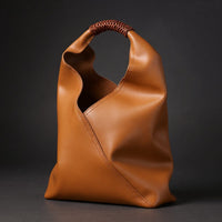 Sienna Slouchy Top Handle Bag in Sienna Brown
