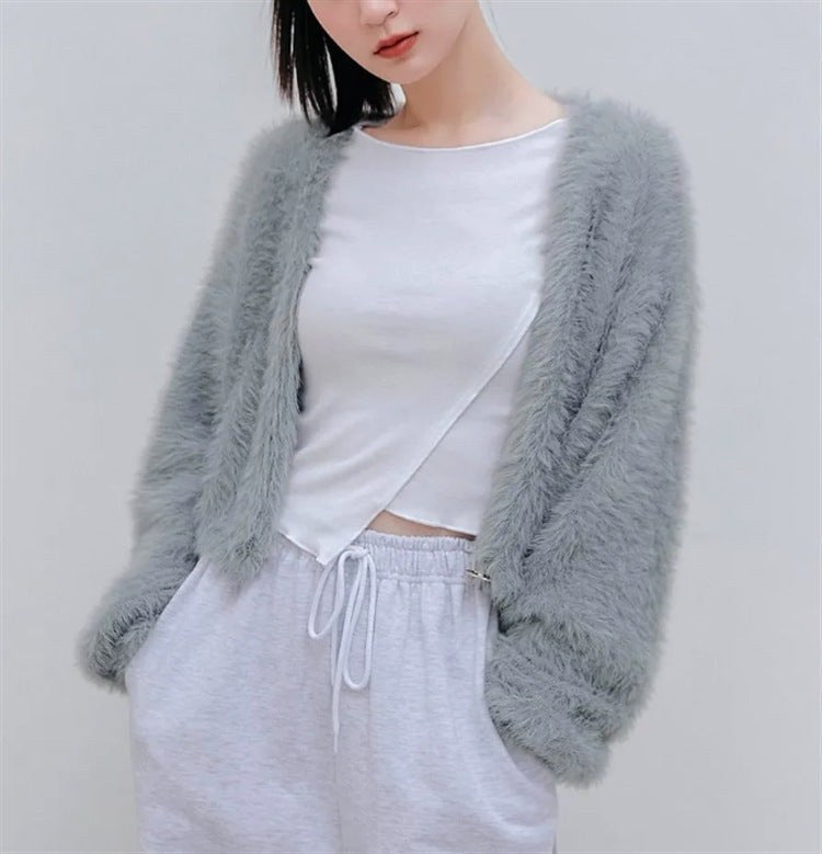 Sigrid Casual Cardigan in Grey