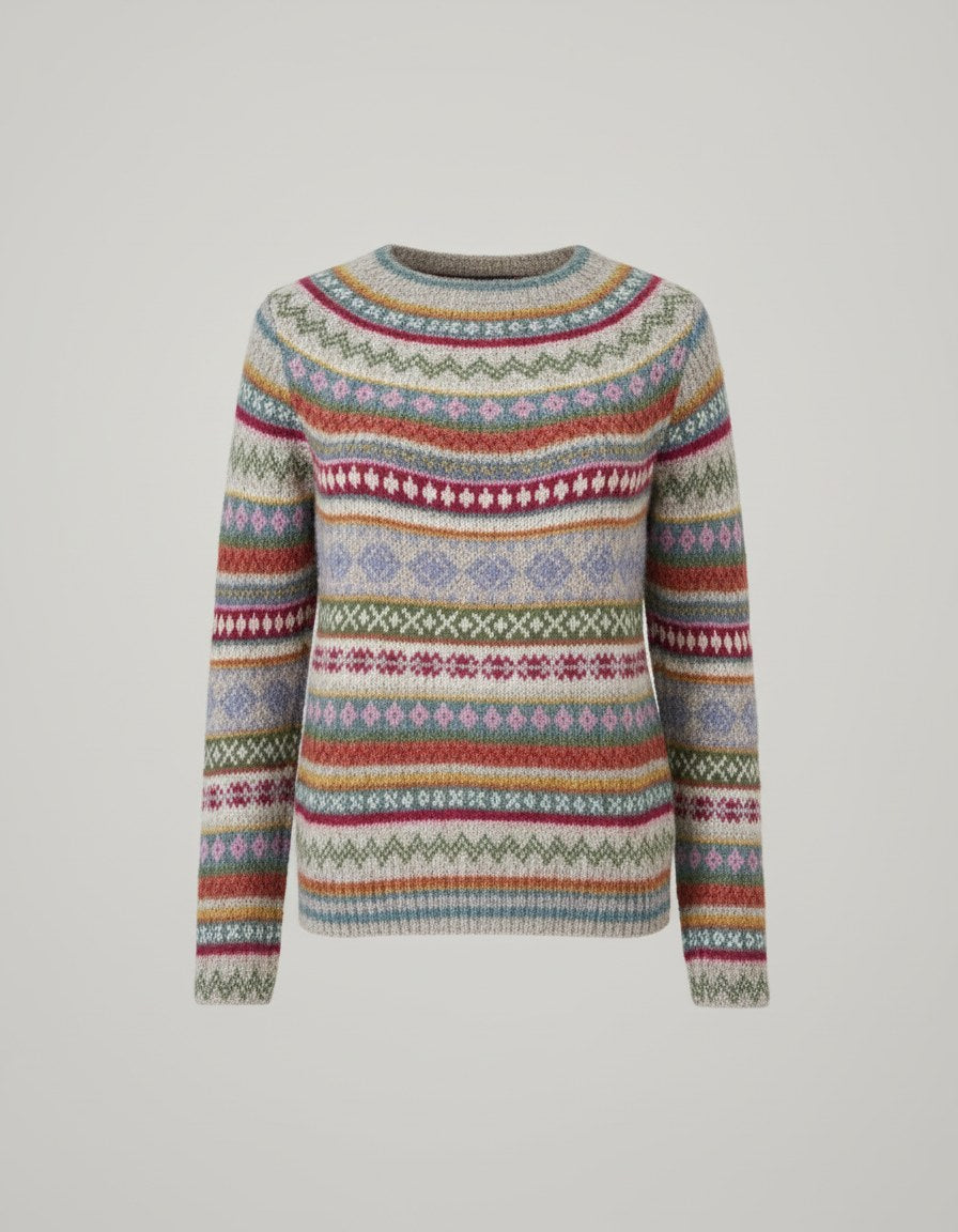 Sigrid Sweater in White