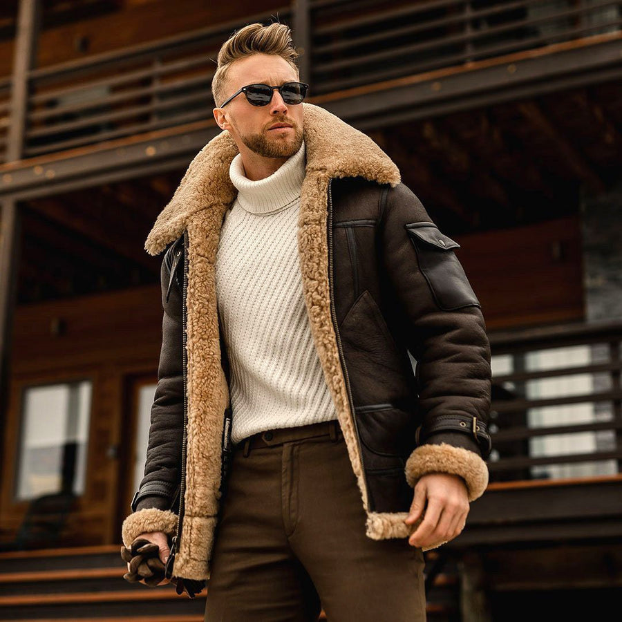 Silas Jacket in Coffee