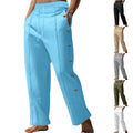 Silas Trousers with Button Front and Wide Leg
