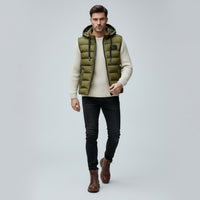 Silas Vest in Army Green