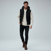 Silas Vest in Black