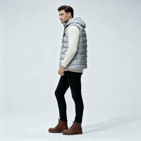 Silas Vest in Grey