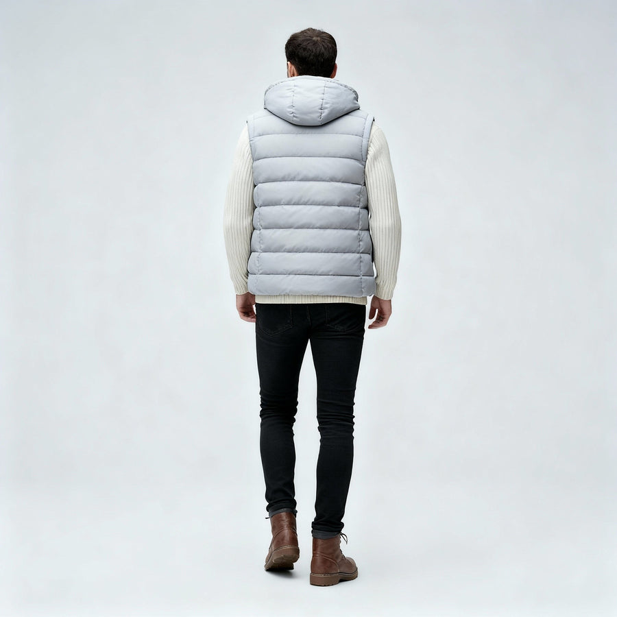 Silas Vest in Grey