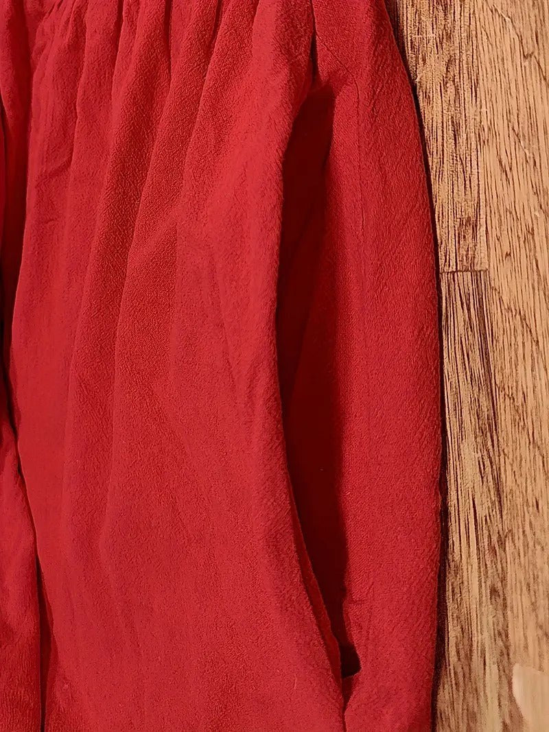 Simone Linen Summer Dress with Pockets