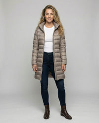 Simone Warm Jacket in Brown
