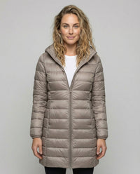 Simone Warm Jacket in Brown