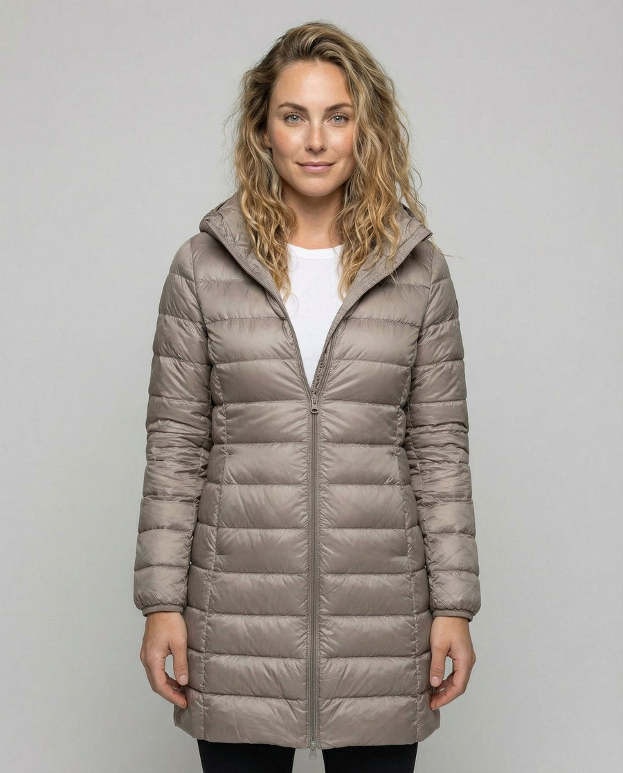 Simone Warm Jacket in Brown