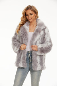 Siri Jacket with Oversized in White