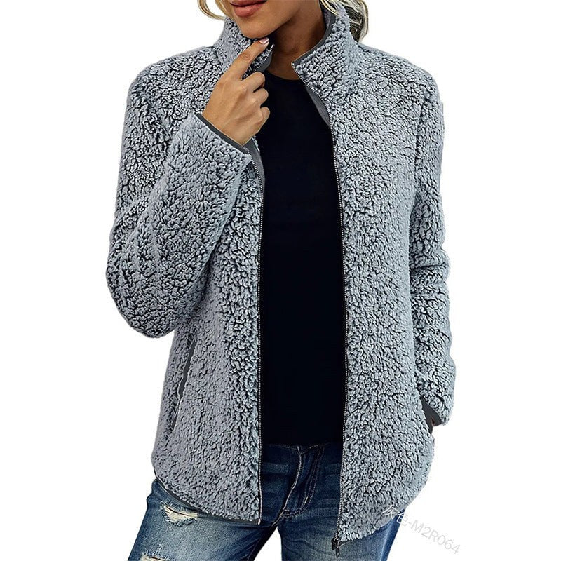 Siri Jacket with Pockets in Grey