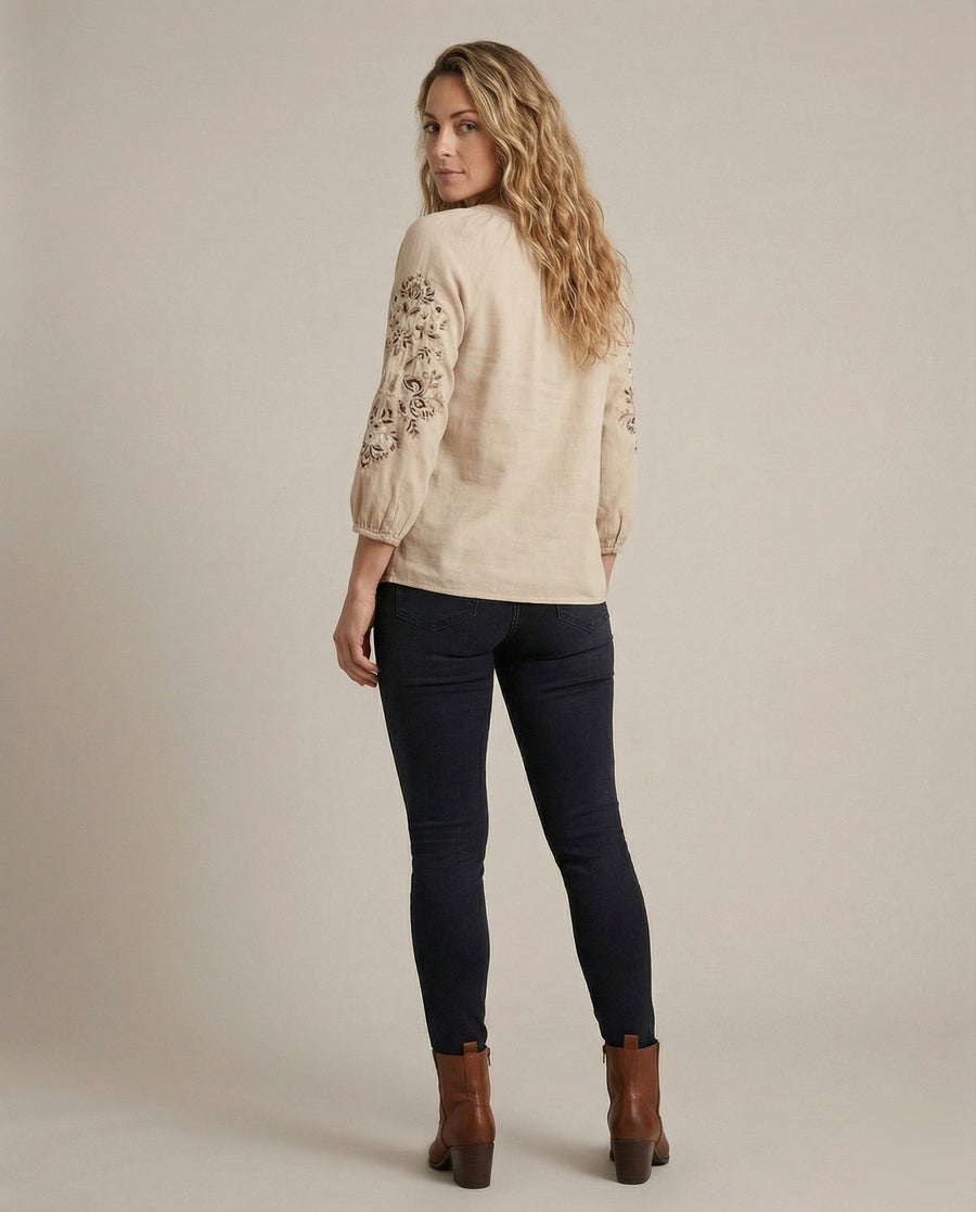 Siri Linen Blouse