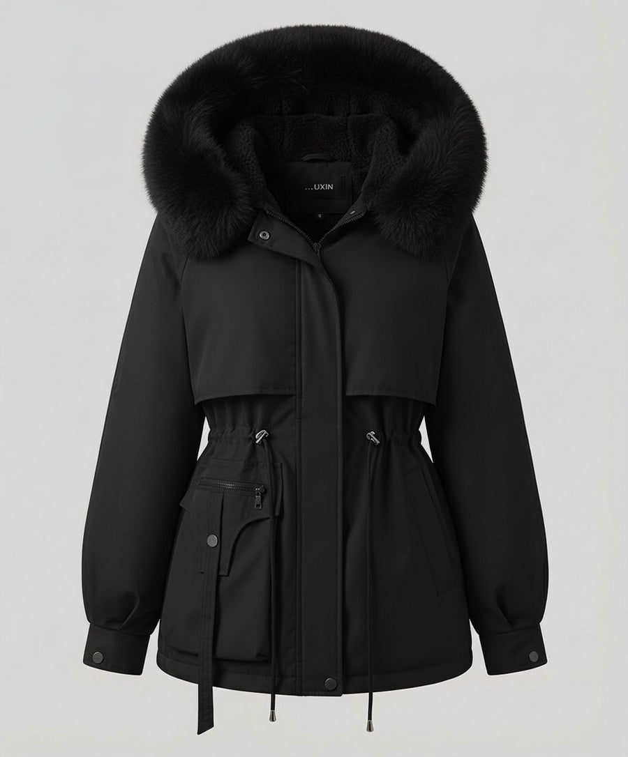 Siri Warm Jacket in Black