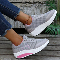 Skyler Orthopedic Corrector Walking Sneakers Comfortable Working Shoes in Gray