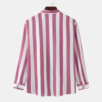 Sloane Comfortable Shirt with Long Sleeve in Pink