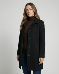 Sloane Elegant Coat in Black