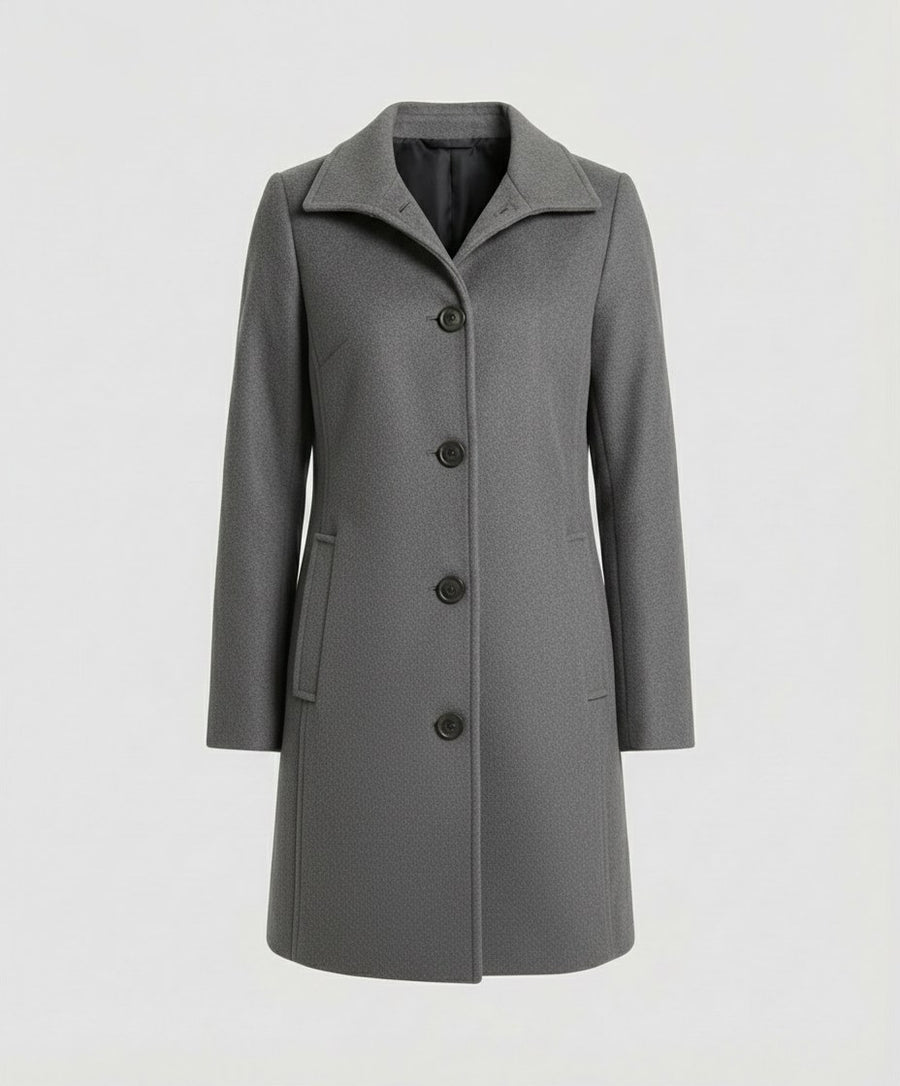 Sloane Elegant Coat in Grey