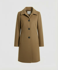 Sloane Elegant Coat in Khaki