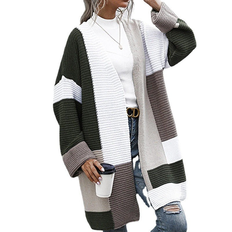 Sloane Relaxed Knit Cardigan with Long Sleeve