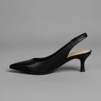 Sloane Slingback Pumps in Charcoal