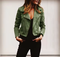 Sloane | Women's Zip Front Moto Jacket