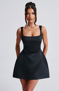 Amara Mini Dress – Black