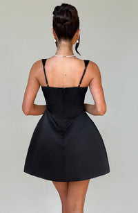 Amara Mini Dress – Black
