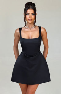 Amara Mini Dress – Black