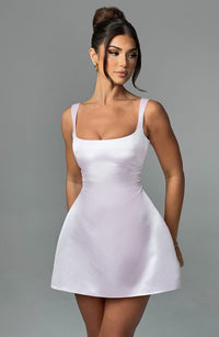 Amara Mini Dress – Blush