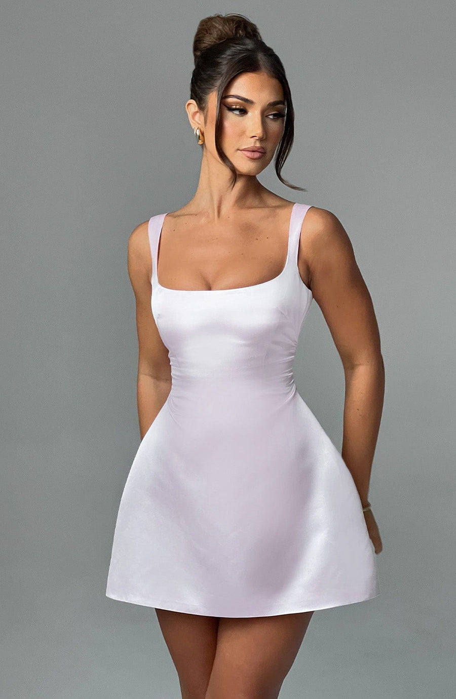 Amara Mini Dress – Blush