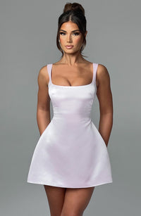 Amara Mini Dress – Blush