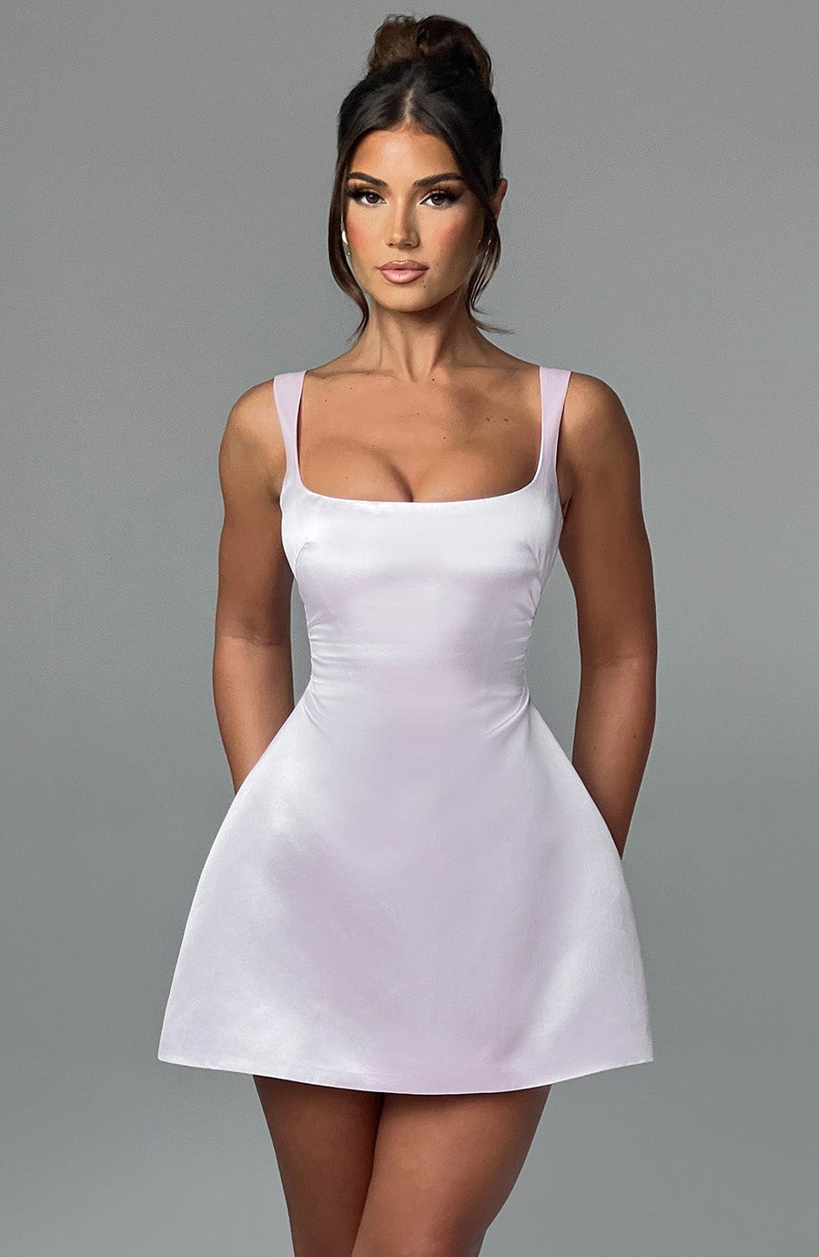 Amara Mini Dress – Blush