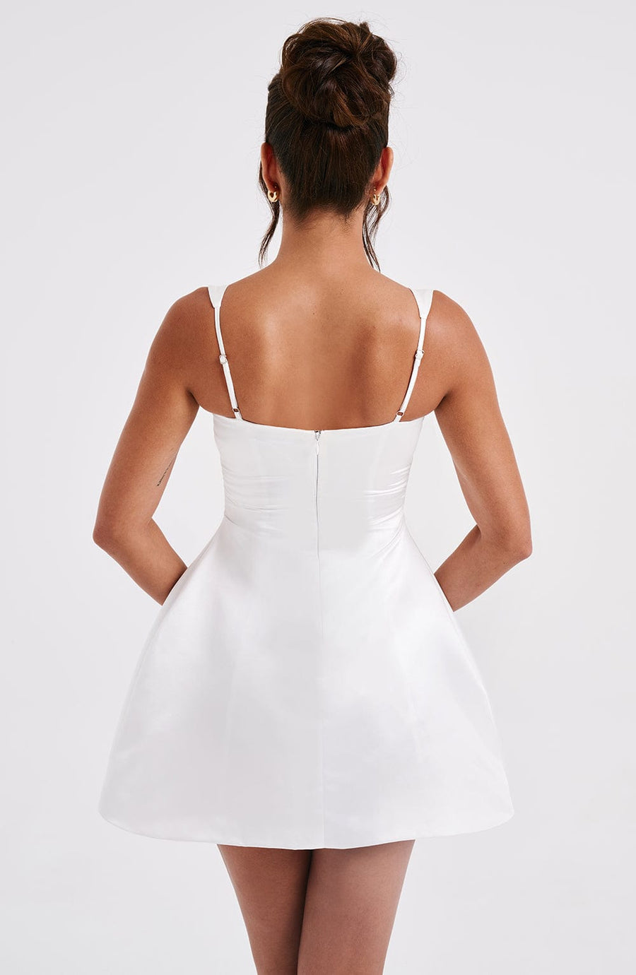 Amara Mini Dress – Ivory