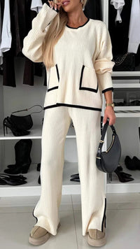Solene Airy Set in White