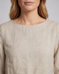 Solene Casual Linen Top