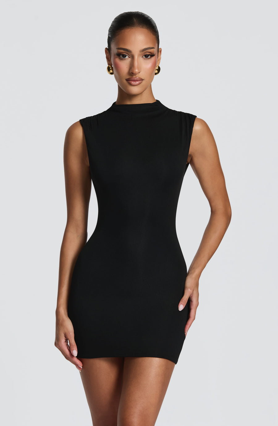 Mabel Mini Dress – Black