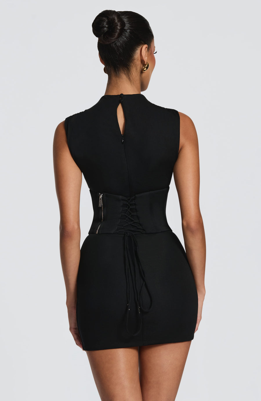 Mabel Mini Dress – Black