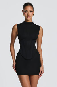 Mabel Mini Dress – Black