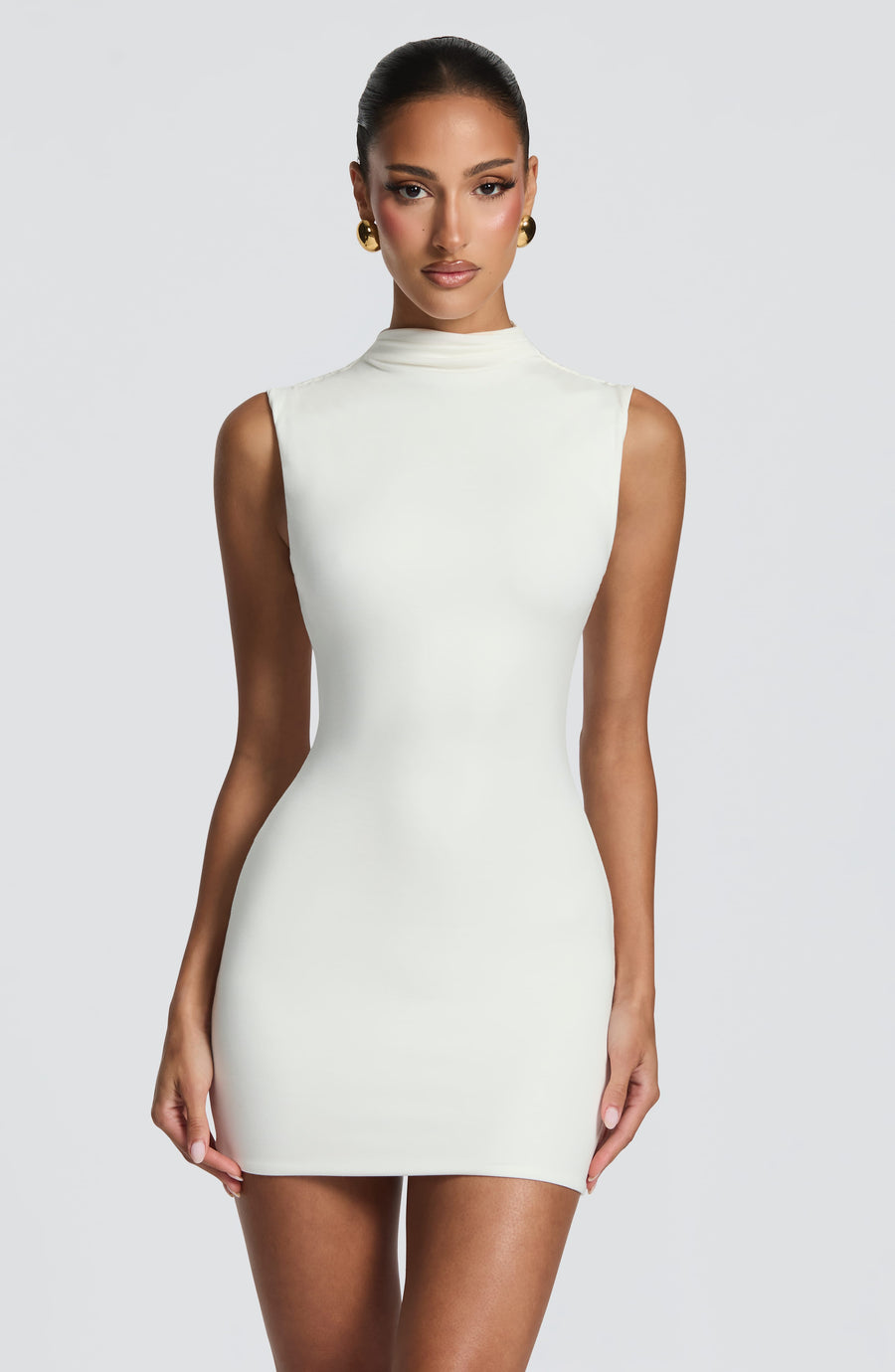 Mabel Mini Dress – Ivory