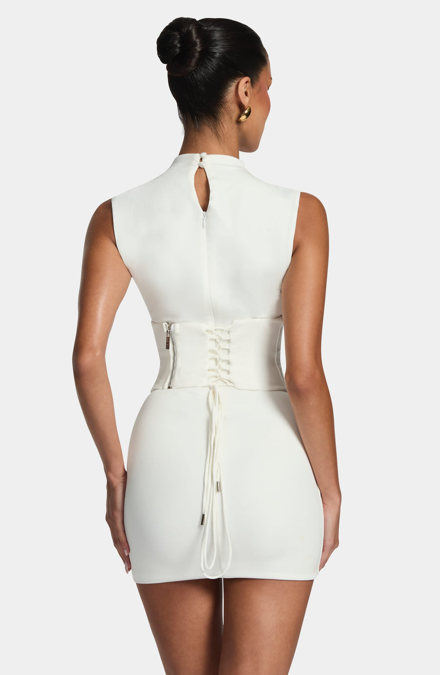 Mabel Mini Dress – Ivory