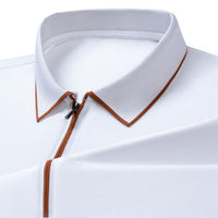 Solomon Slim Fit Polo in White