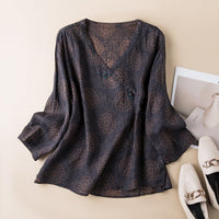 Somerset™ Button Front Relaxed Shirt in Gray