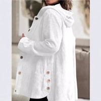 Sonia Coat with Button Front