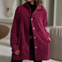 Sonia Coat with Button Front