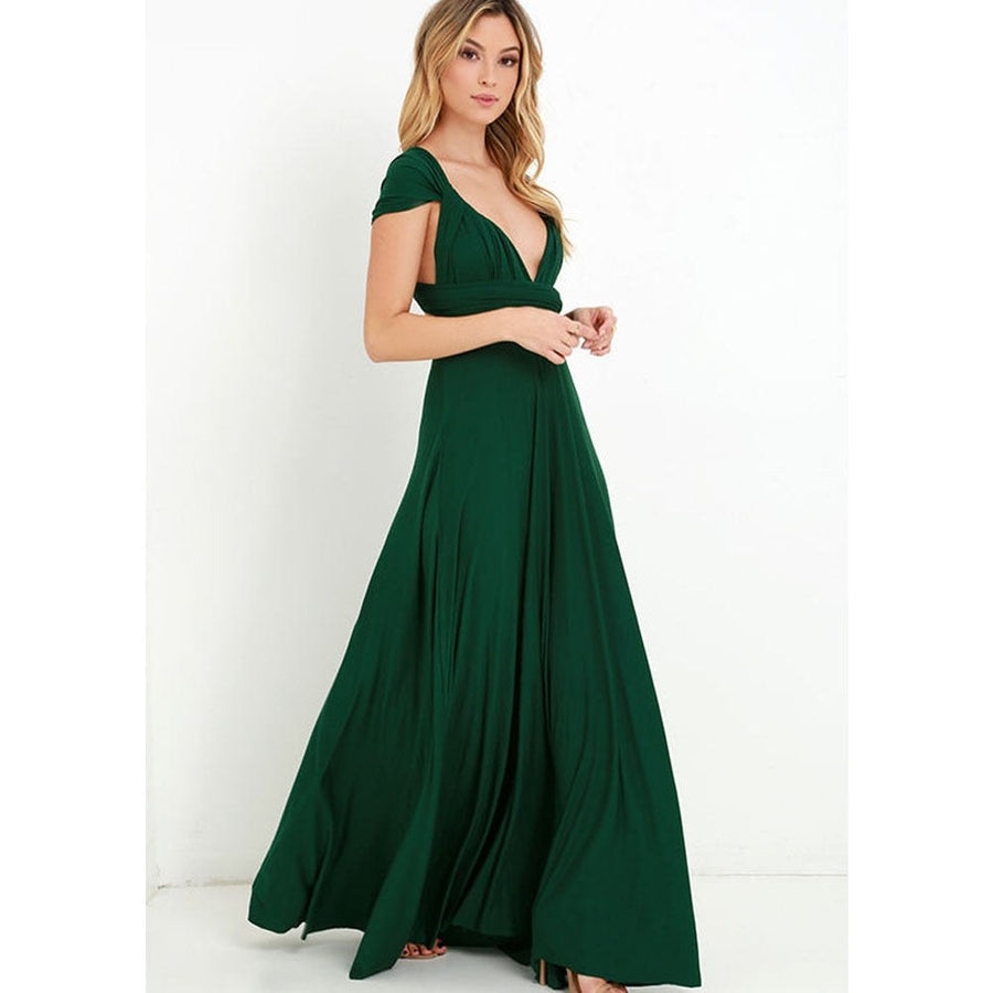 Sonia Elegant Dress in Green